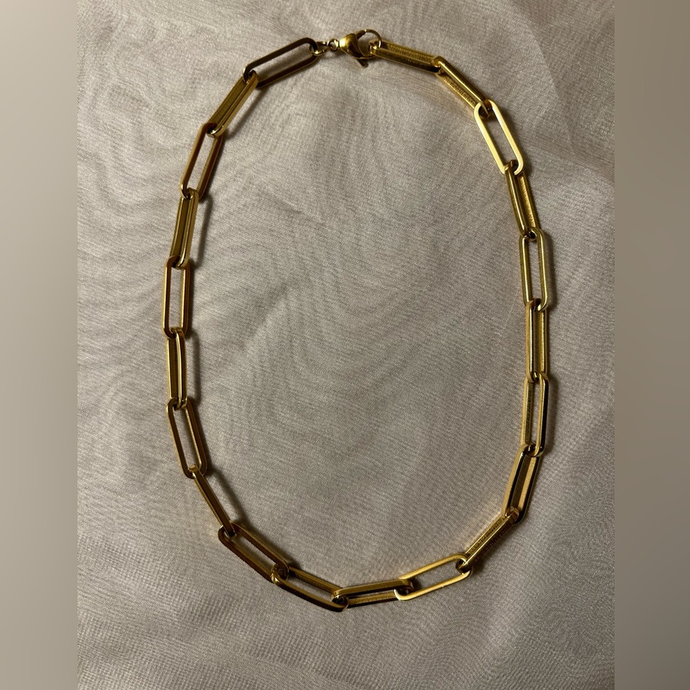 Gold Chain Necklace- New